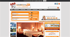 Desktop Screenshot of gestiondereservas.net